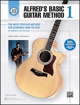 Alfred's Basic Guitar Method, Book 1 Guitar and Fretted sheet music cover